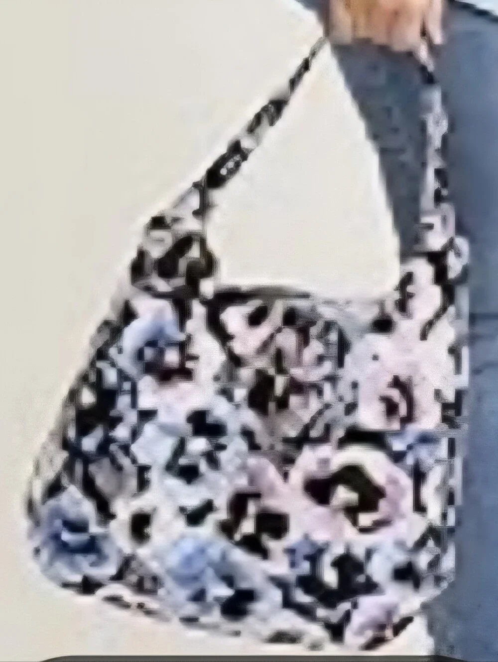 Vera Bradley Plum Pansies Versatile Bag/Backpack